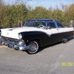 Front View Of Dick Kroemer’s 1955 Crown Victoria